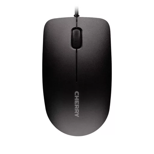 CHERRY DC 2000 billentyűzet Egér mellékelve Univerzális USB QWERTY Amerikai angol Fekete