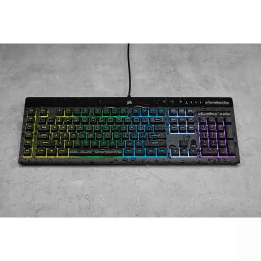 Corsair K55 RGB PRO billentyűzet Játék USB QWERTZ Német Fekete