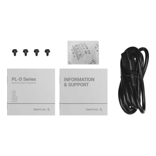 DeepCool PL650D 650 W 20+4 pin ATX ATX Fekete
