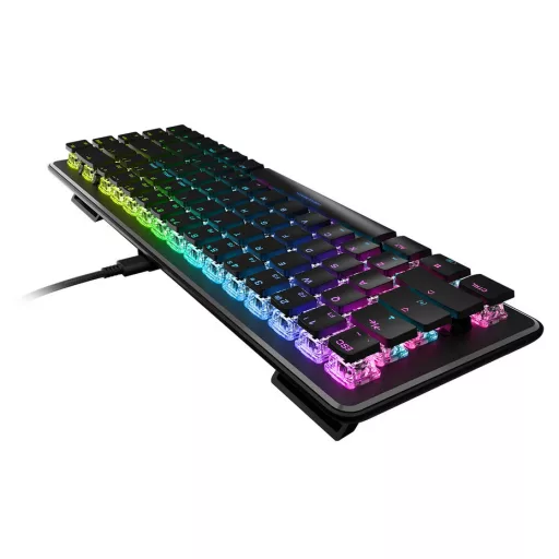 Turtle Beach Vulcan II Mini billentyűzet Játék USB QWERTY Német Fekete