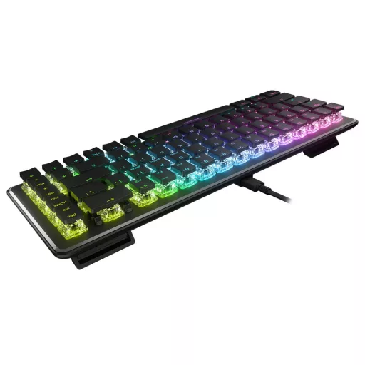 Turtle Beach Vulcan II Mini billentyűzet Játék USB QWERTY Német Fekete
