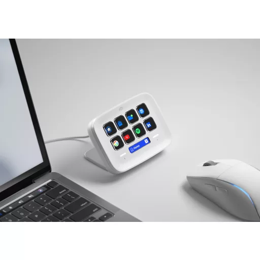 Elgato Stream Deck Neo Fehér 8 gombok