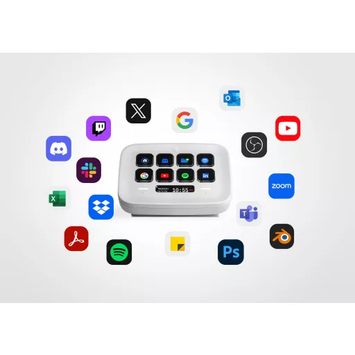 Elgato Stream Deck Neo Fehér 8 gombok