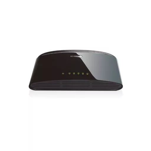 D-Link DES-1005D Beállítást nem igénylő (unmanaged) Fast Ethernet (10/100) Fekete