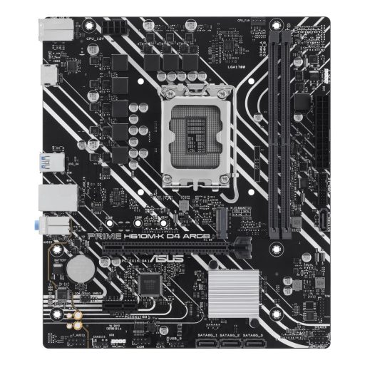 ASUS PRIME H610M-K D4 ARGB Intel H610 LGA 1700 Micro ATX