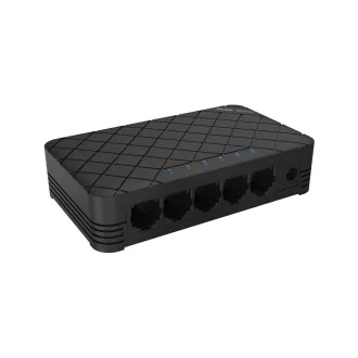   Ruijie Networks RG-ES08G hálózati kapcsoló Beállítást nem igénylő (unmanaged) Gigabit Ethernet (10/100/1000) Fekete