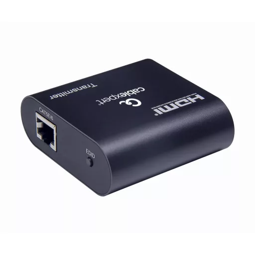 Gembird DEX-HDMI-03 audió/videó jeltovábbító Fekete