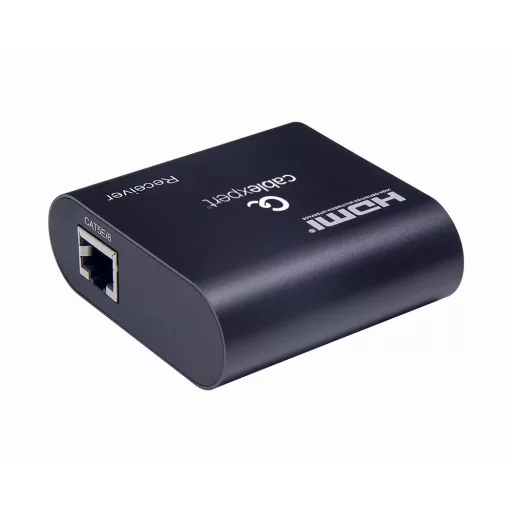 Gembird DEX-HDMI-03 audió/videó jeltovábbító Fekete