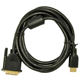   Akyga AK-AV-11 video átalakító kábel 1,8 M HDMI A-típus (Standard) DVI-D Fekete