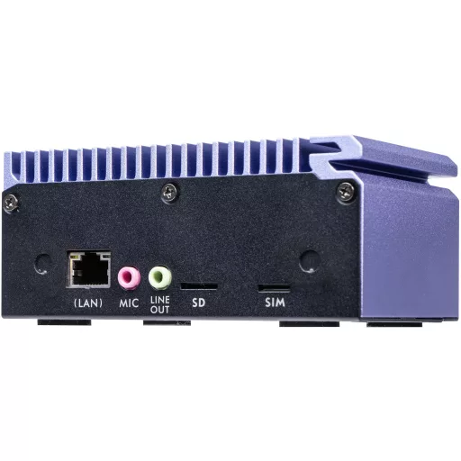 Shuttle Edge PC SPCEL12 0,46 liter méretű számítógép Fekete, Kék J6412 Intel® SoC BGA 1493 2 GHz