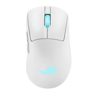   ASUS ROG Keris II Origin WHT egér Játék Jobbkezes RF Wireless + Bluetooth + USB Type-A Optikai 42000 DPI