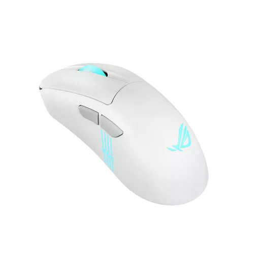 ASUS ROG Keris II Origin WHT egér Játék Jobbkezes RF Wireless + Bluetooth + USB Type-A Optikai 42000 DPI
