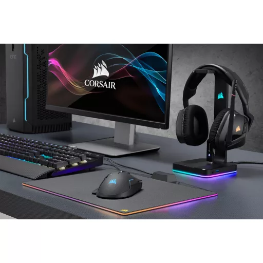 Corsair ST100 RGB Premium Fülhallgató állvány