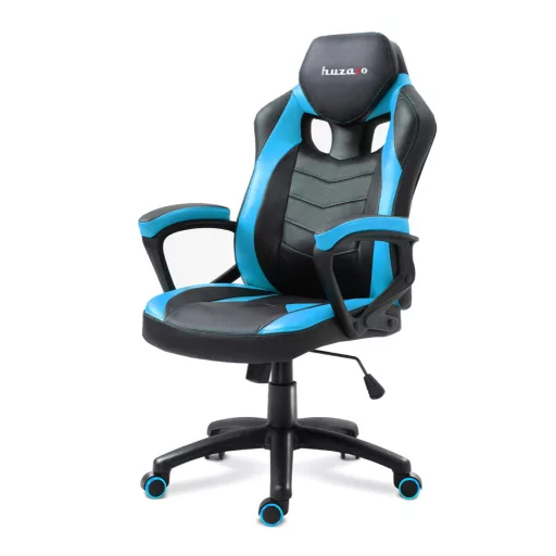Huzaro FORCE 2.5 Gamer karosszék Párnázott ülés Fekete, Kék