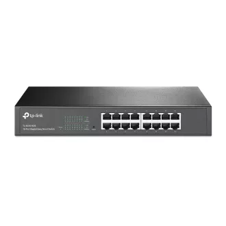   TP-Link TL-SG1016DE Vezérelt L2 Gigabit Ethernet (10/100/1000) 1U Fekete