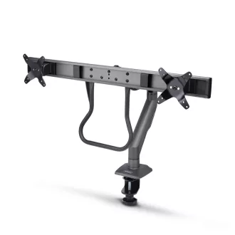   StarTech.com H2M1AS2-MONITOR-ARM asztali TV konzol 68,6 cm (27") Fekete