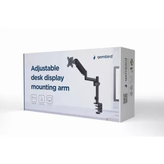   Gembird MA-DA1P-01 asztali TV konzol 81,3 cm (32") Fekete