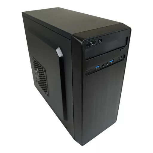 LC-Power LC-2017MB-ON Micro Tower Fekete