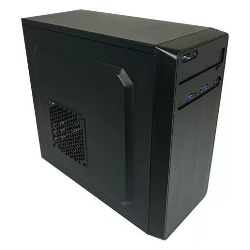 LC-Power LC-2017MB-ON Micro Tower Fekete