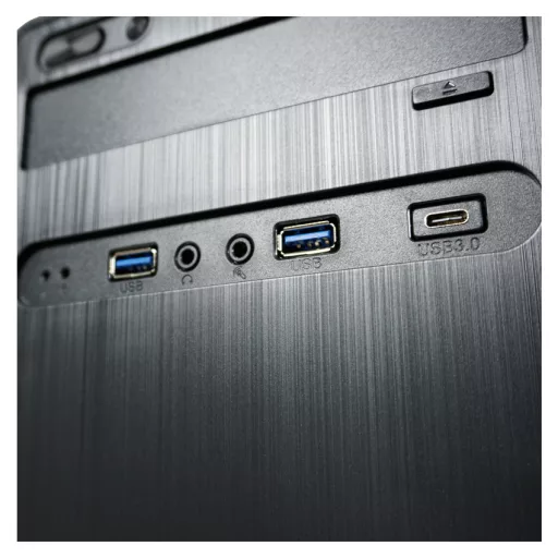 LC-Power LC-2017MB-ON Micro Tower Fekete