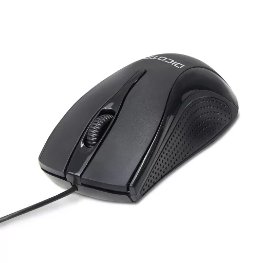 DICOTA D32011 egér Kétkezes USB A típus 1200 DPI