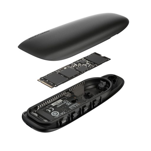 ASUS COBBLE Black (ESD-A1A/BLK) Külső SSD ház Fekete M.2