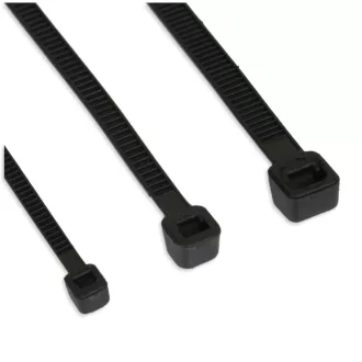 InLine 59963G vezetékkötegelő Fekete 100 db