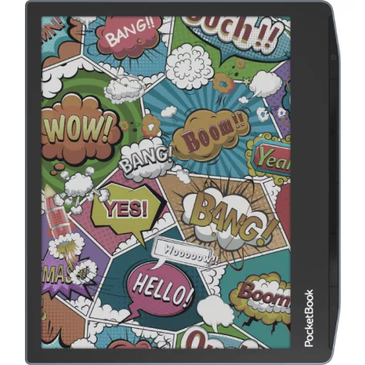 PocketBook Era Color e-könyv olvasó Érintőképernyő 32 GB Wi-Fi Fekete, Világoskék