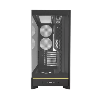 Montech HS02 Midi Tower Fekete