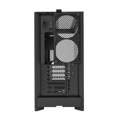 Montech HS02 Midi Tower Fekete