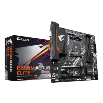 GIGABYTE B550M AORUS ELITE AMD B550 AM4 foglalat Micro ATX