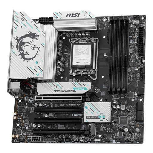 MSI B860M GAMING PLUS WIFI Intel B860 LGA 1851 (Socket V1) Micro ATX