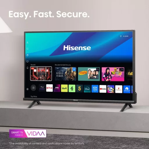 Hisense 32E4QT 81,3 cm (32") HD Smart TV Wi-Fi Fekete