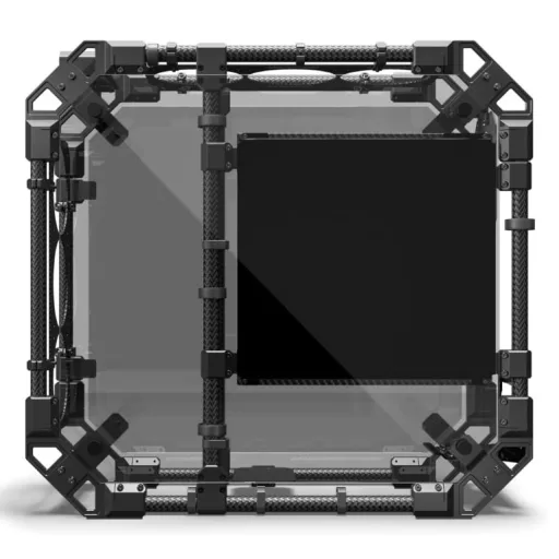 Alphacool Apex Skeleton Full Tower Fekete, Szén