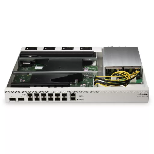 Mikrotik CCR2216-1G-12XS-2XQ vezetékes router Gigabit Ethernet Ezüst