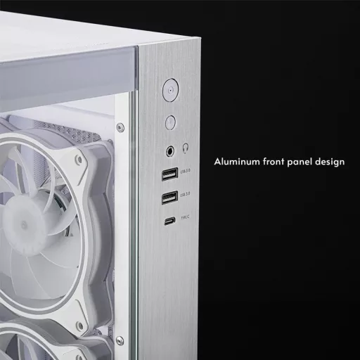 Chieftec GM-30W-TG-OP Kocka Fehér