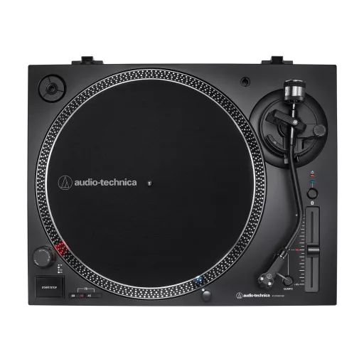 Audio-Technica AT-LP120XBT-USB lemezjátszó Közvetlen hangsávos lemezjátszó Fekete Kézi