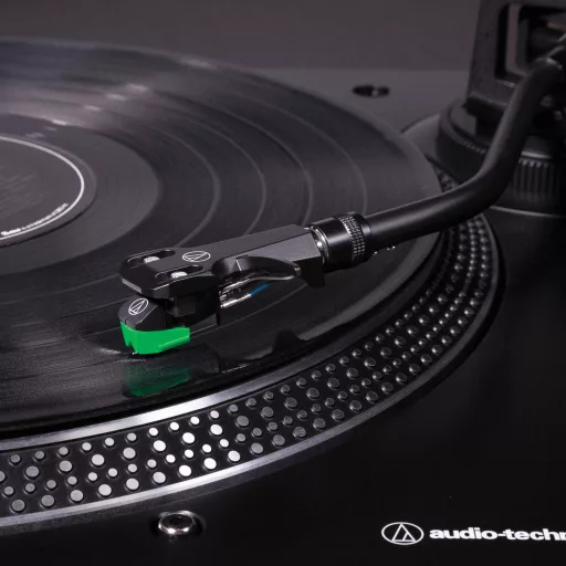 Audio-Technica AT-LP120XBT-USB lemezjátszó Közvetlen hangsávos lemezjátszó Fekete Kézi