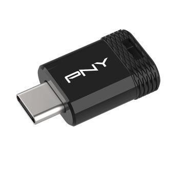   PNY Elite-X USB flash meghajtó 128 GB USB C-típus 3.2 Gen 1 (3.1 Gen 1) Fekete