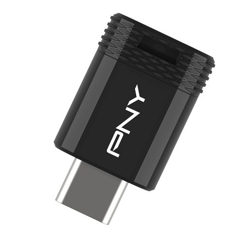 PNY Elite-X USB flash meghajtó 128 GB USB C-típus 3.2 Gen 1 (3.1 Gen 1) Fekete