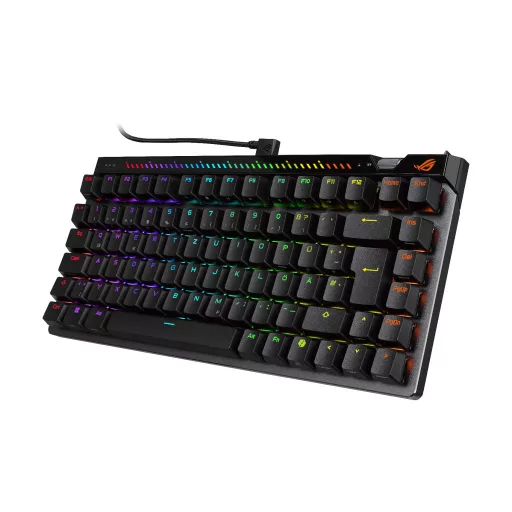 ASUS ROG Falchion Ace 75 HE billentyűzet Játék USB Fekete