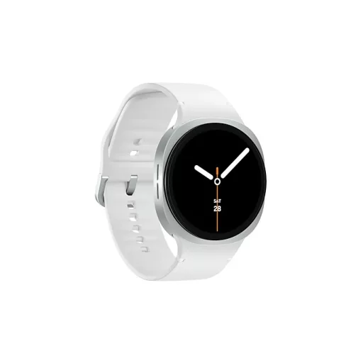 Samsung Galaxy Watch 8 3,81 cm (1.5") AMOLED 44 mm Digitális 480 x 480 pixelek Érintőképernyő Ezüst Wi-Fi GPS (műhold)