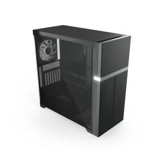 Valkyrie VK02 Lite Black Midi Tower Fekete