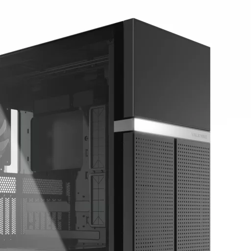 Valkyrie VK02 Lite Black Midi Tower Fekete