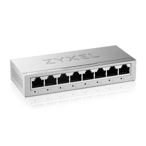 Zyxel GS-108BV5-EU0101F hálózati kapcsoló Beállítást nem igénylő (unmanaged) L2 Gigabit Ethernet (10/100/1000)