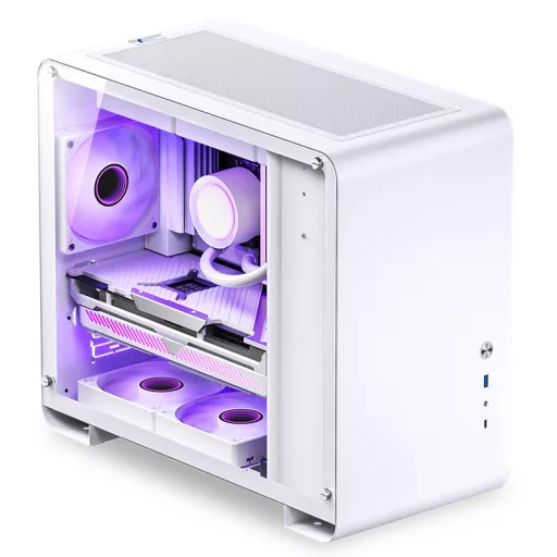 Jonsbo U4 MINI WHITE Mini Tower Fehér