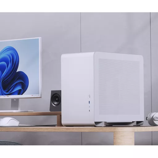 Jonsbo U4 MINI WHITE Mini Tower Fehér