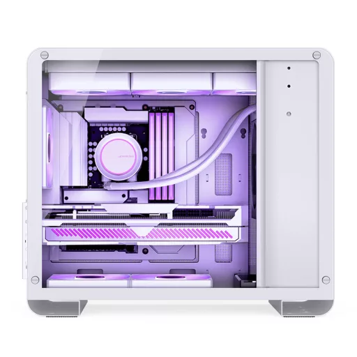 Jonsbo U4 MINI WHITE Mini Tower Fehér
