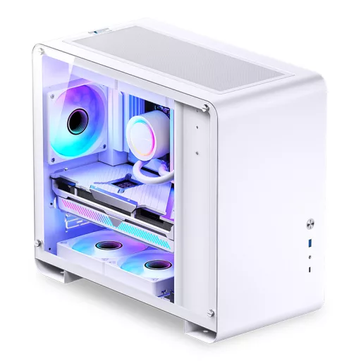 Jonsbo U4 MINI WHITE Mini Tower Fehér