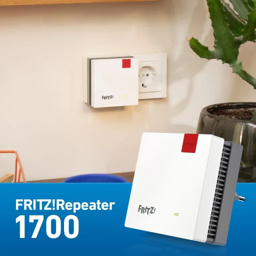 FRITZ! 20003134 hálós Wi-Fi rendszer Kétsávos (2,4 GHz / 5 GHz) Wi-Fi 7 (802.11be) Vörös, Fehér 1 Belső